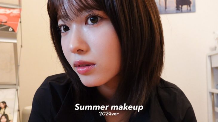【毎日メイク】私がいつも夏にやってる過去１崩れないメイク🎀絶対ゲットするべきアイテムもあるんよ💄【鉄壁メイク】