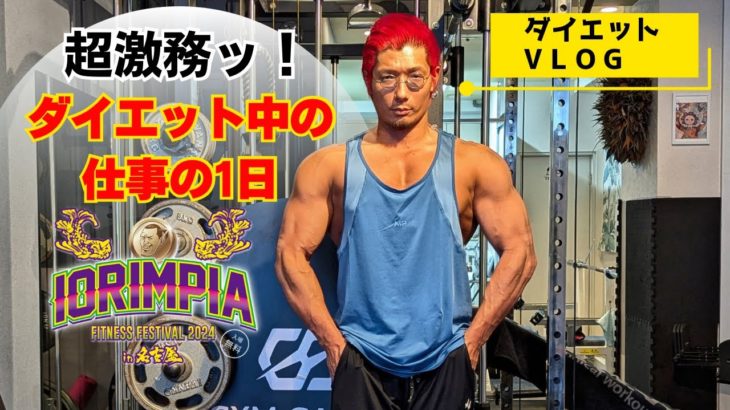 超多忙なダイエット中の仕事の1日！【VLOG】【ダイエット】【筋トレ】