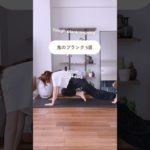 鬼のプランク5選　#ダイエット#ダイエット記録 #宅トレ#お腹トレ