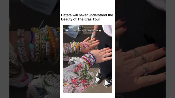 Haters will never understand the beauty of the Eras Tour #swifties #taylorversion #taylorswift #ts
