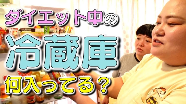 【痩せたい】ダイエット中のゆいPは冷蔵庫に何を入れてる？