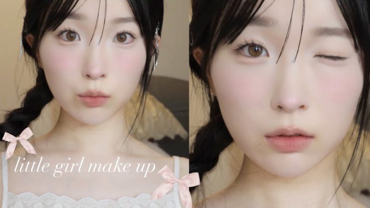 あどけない少女感溢れる韓国っぽメイク🌼💕