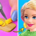 かわいいバービードールのメイクオーバー＆クラフト 🎀✨