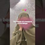 The beauty of a women 🫶🏻💖 Wedding Nasheed #trending #shorts