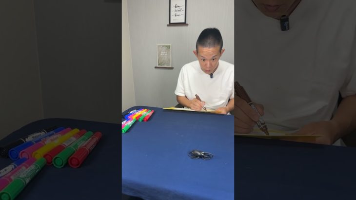 超短時間書き写し　 #dog　 #ビジネス　＃ペット#pets #お笑い #猫　＃カブト虫