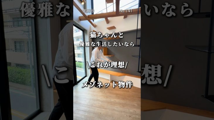 珍しい猫ちゃん専用物件　#ペット可物件 #ペット可賃貸 #賃貸物件お部屋探し #賃貸 #猫のいる暮らし #世田谷区賃貸