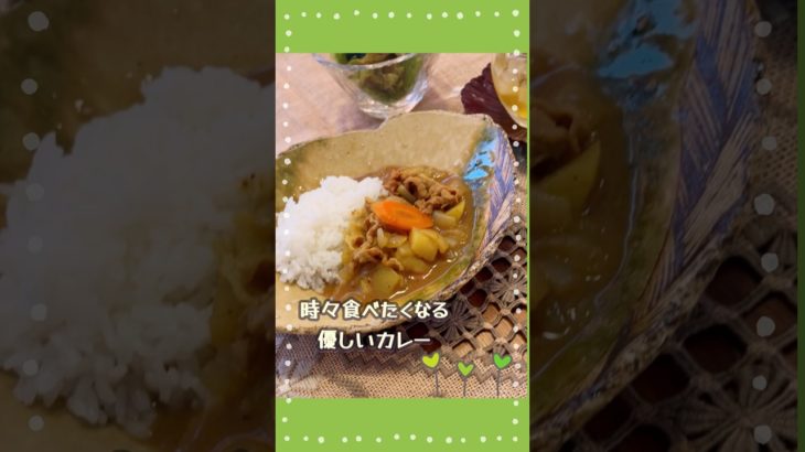 優しいカレー💛ルーを使わない簡単でヘルシー#おいしい #ダイエット