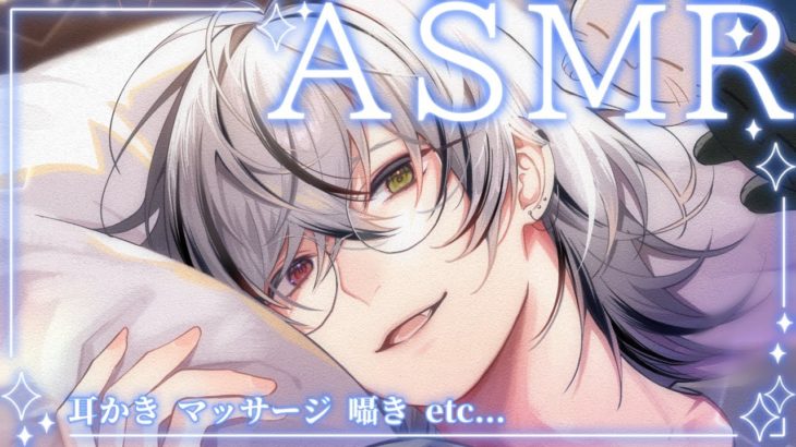 【ASMR】優しかったり激しかったりする耳かき【 #vtuber /睡眠導入/耳かき/メイクブラシ/マッサージ/梵天/囁き/筆/手袋/猫仙人/ASMR】