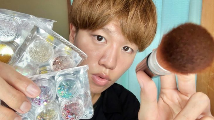 【ASMR】1分半の超高速メイク&ネイルロールプレイ【FAST MAKEUP ＆ NAIL SALON ROLEPLAY】