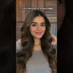 Try this hairstyle for school/college #beauty #fyp #hairstyle #viralshorts #short