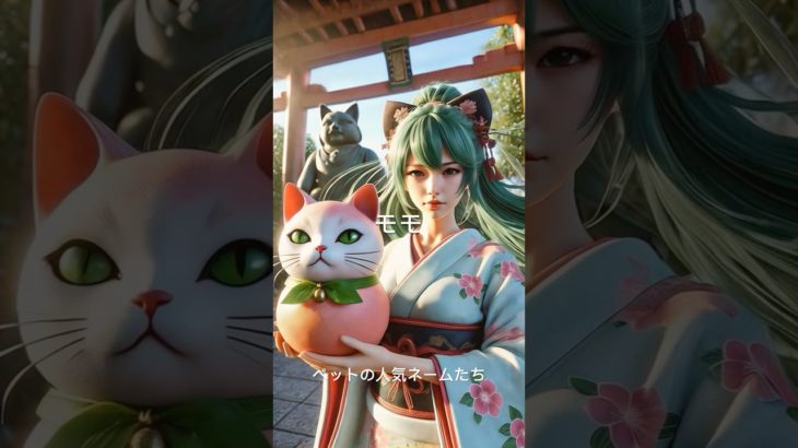 主人を守るペットの人気ネームたち #ai #aiart #名前 #ペット #猫