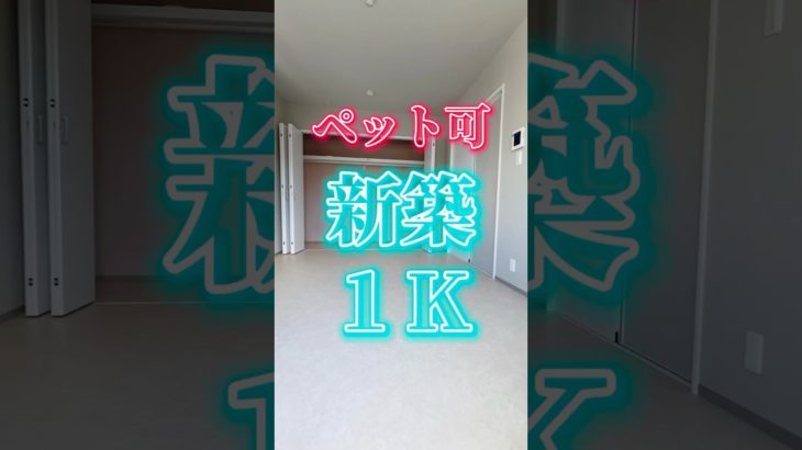 ペット可新築１Ｋ😍✨ お問い合わせは【ＨＰ】https://fukuoka-online-fudousan.com/【LINE】https://lin.ee/1JnyW0V