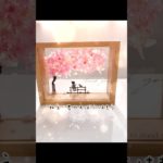 大切な家族やペットとの思い出をお花と一緒にフレームボックスにつめて #ハンドメイド #メモリアル　#ペット　#虹の橋