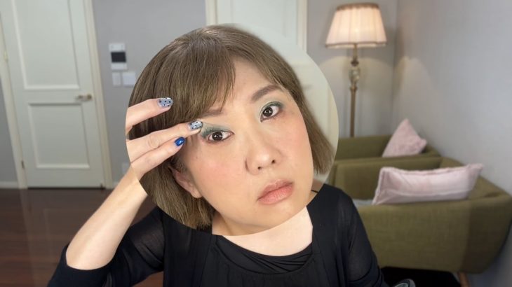 【グリーンメイク】アイシャドウからマスカラまでがっつり緑アイテムでメイク💚