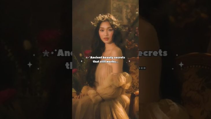 Ancient beauty secrets skin care tips that still works ✨ #shorts #ytshorts #glowuptipsforgirls