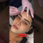 Eyebrow lamination #tutorial #beautiful #beauty #brows #eyebrows #shorts @idesilvapmu
