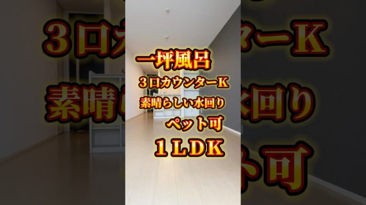 水回り必見⁉️築浅ペット可１ＬＤＫ😁✨ お問い合わせは【ＨＰ】https://fukuoka-online-fudousan.com/【LINE】https://lin.ee/1JnyW0V