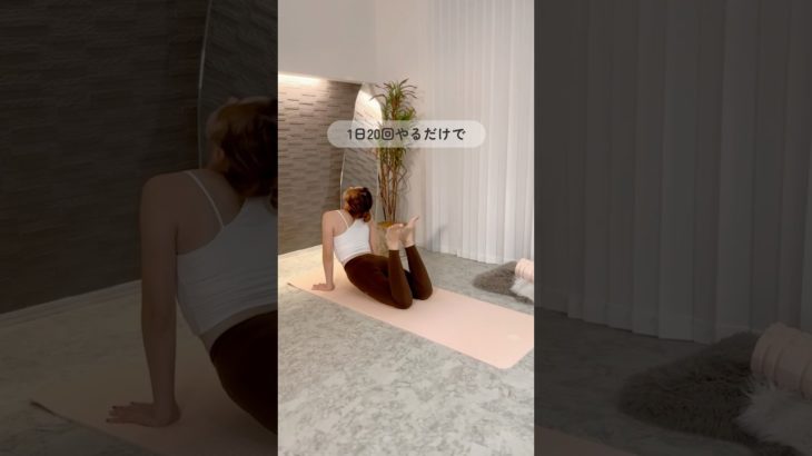 【伸ばして痩せる🌈】#shorts#ダイエット#お腹痩せ#背中美人#ストレッチ