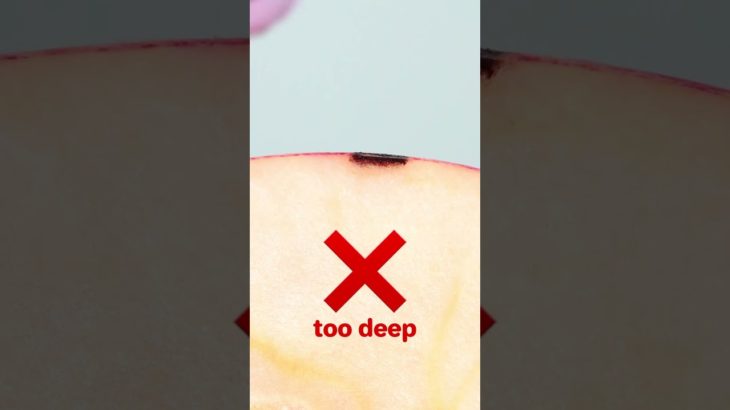 アートメイクは深すぎ注意⚠️後悔しないアートメイクは適切な深さです😊 #アートメイク #美容
