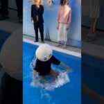 ペットボトルの船に乗ったら安定して休憩することができ嬉しくて涙を流した