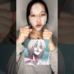 女型の巨人メイク🧌アニレオンハート！#進撃の巨人