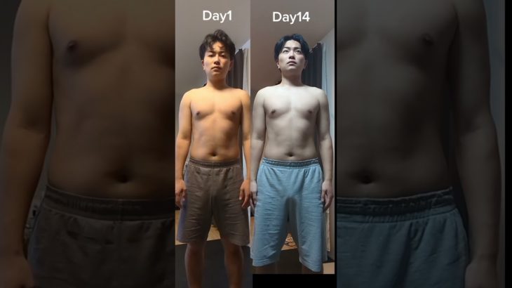 【ダイエット記録14日目】動画に載ってない種目も色々やってるんだからね！#ダイエット記録 #宅トレ