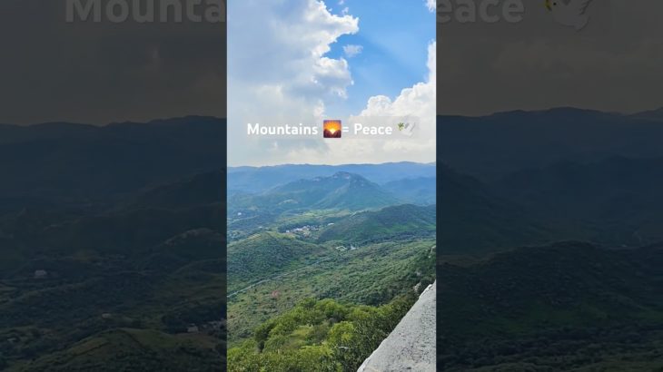 Beautiful view 🤩🌄 #mountains #views #beauty #beautiful #uttarakhand #nature #trending #shorts #love