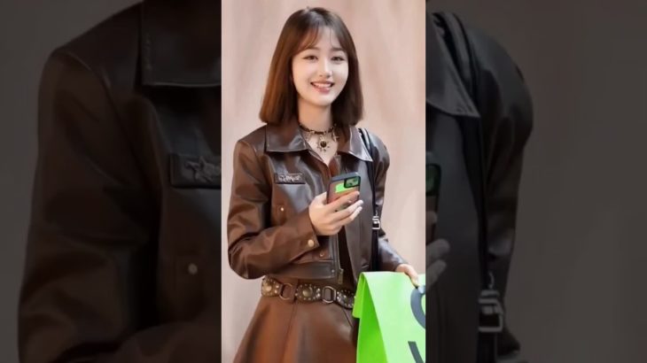 Cute Chinese street girl #beautiful #beauty #fashionstyle #youtubeshorts