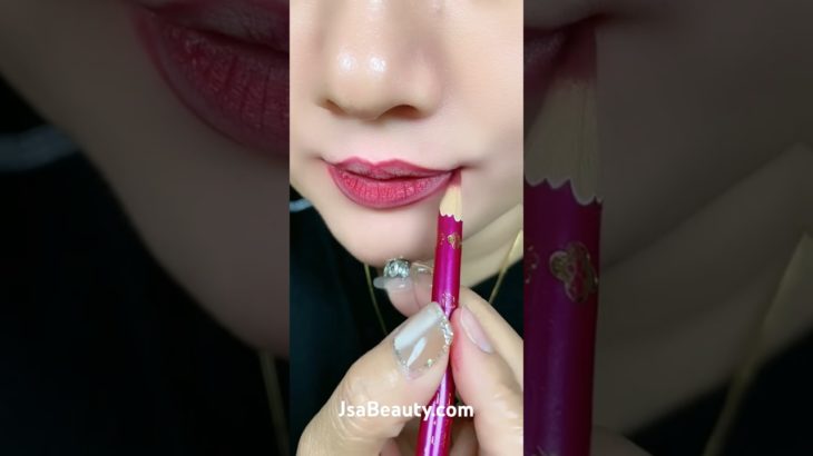 Lipstick, makeup tutorial natural cute look by JSA Beauty