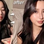 【アメリカ 留学】MY ABG MAKEUP TUT-海外メイク💄絶対変われる #vlog104