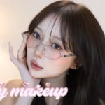 最近の激盛れ毎日メイク🍑︎💕︎⟡.·