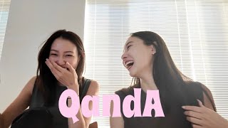 瑞貴とメイクしながら質問答えたよ🫠🩵