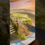 レンチン10分！ヘルシーロールキャベツ🥬#ダイエットレシピ#レシピ#ダイエット