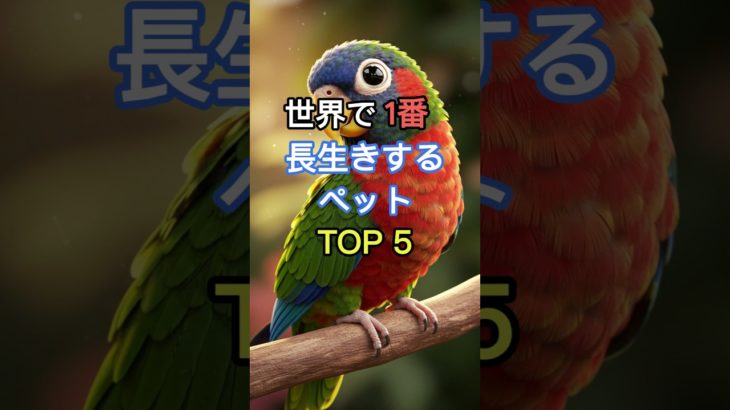 世界で1番長生きするペットTOP5/ Top5 Longest #pets  #trivia  #animaltrivia  #petlife  #petlovers