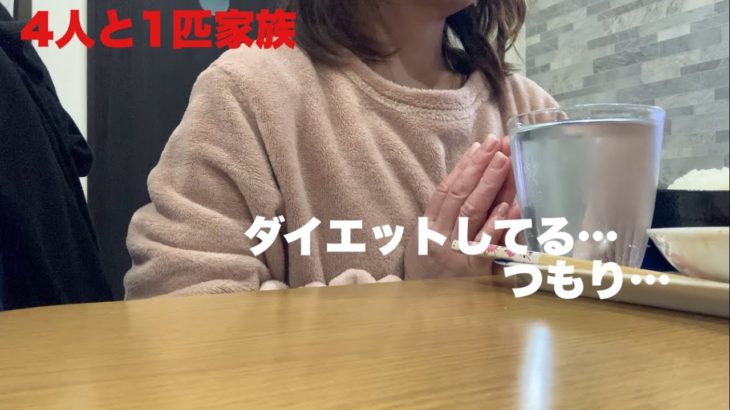 頑張ってるようで頑張れてないダイエット4日間ご飯。