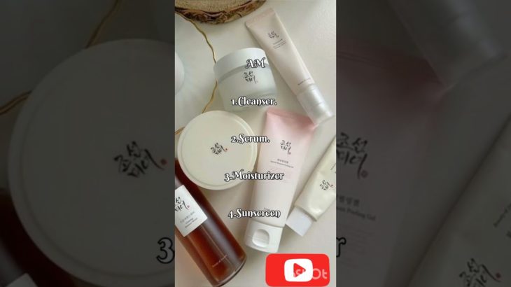 Basic Skin Care routine #glowingskin #beauty #viral