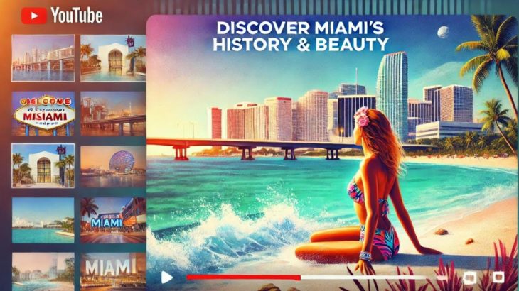 Discover the History & Enchanting Beauty of Miami | Florida – USA| 4K