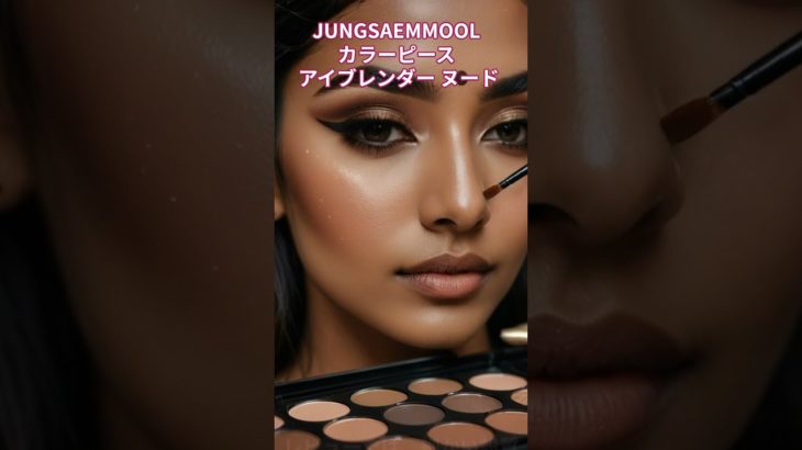 JUNGSAEMMOOL カラーピース アイブレンダー ヌード【美容・化粧品・韓国コスメ】#shorts  #ビューティ #ビューティー #コスメ #化粧品 #メイク