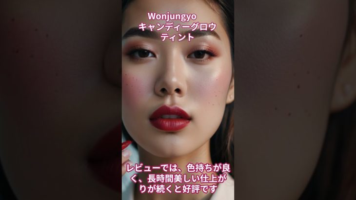 Wonjungyoキャンディーグロウティント【美容・化粧品・韓国コスメ】#shorts  #ビューティ #ビューティー #化粧品 #メイク #コスメ #美容
