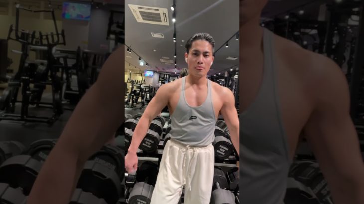 【エニタイム】アラサーマッチョの筋トレルーティン#shorts #ダイエット #thailand