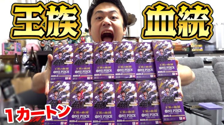【ワンピース】王族の血統１カートン開封したらコミパラ引けるんじゃない！？