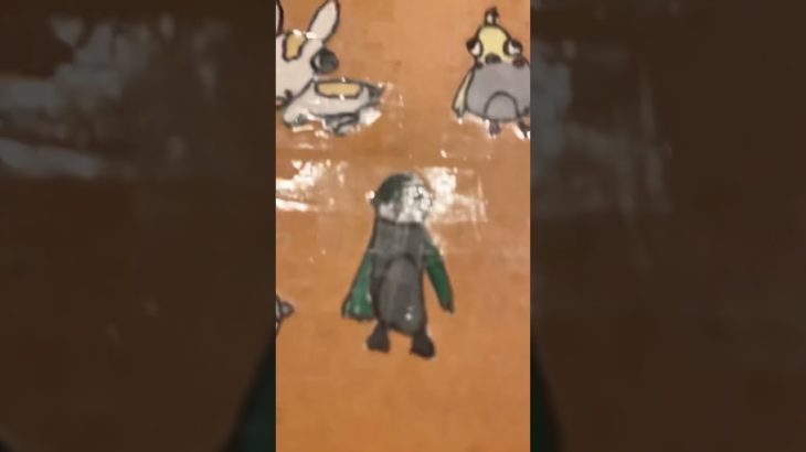 我が家のペット#キモカワ #絵 #なにこれ #意味不明 #イラスト #ペット