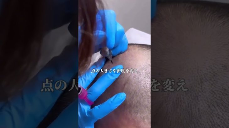 ヘアアートメイク簡単解説💁‍♀️#アートメイク ギャラリー #銀座美容 #ヘアアートメイク