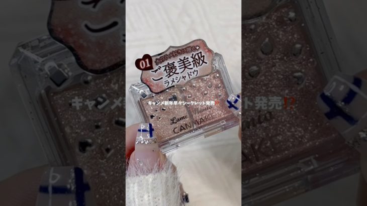 【キャンメイク】爆ラメシャドウが新年早々サイレント発売してた📢