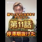 細マッチョになるまでダイエット第11話停滞期抜けた！#ダイエット #ダイエット記録