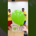 Big man balloon crash 🎈🤣 #challenge #fischer #funny #フィッシャーズ #shorts