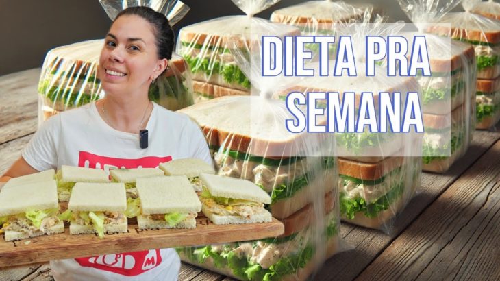 Dieta | Lanches Práticos Pra Semana | Gastando Pouco | Planeje Suas Refeições