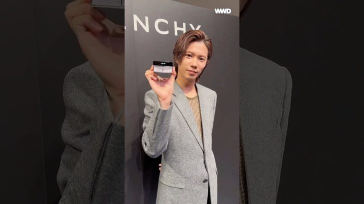 #Number_iの#神宮寺勇太 が#GIVENCHY のビューティアンバサダーに就任！