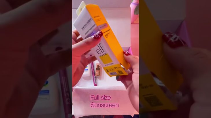 Walmart beauty box winter edition #walmart #beautybox #walmarthaul #makeup #pink