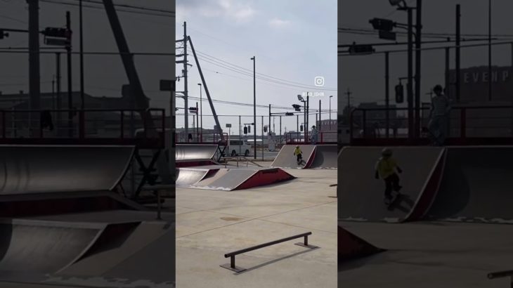 バンクフリップ初メイク！！！#バンクキックフリップ#キックフリップ#kickflip# #キッズスケーター #スケボー初心者 #skateboarding #スケボーキッズ #スケボー